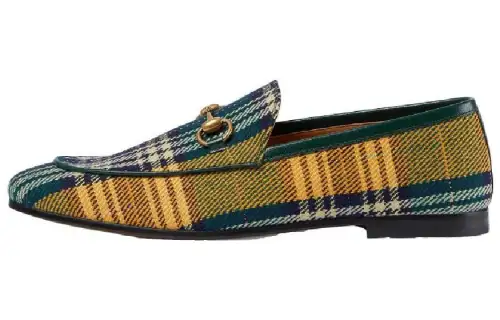 GUCCI Jordaan Men's Casual Shoes Men's Blue Yellow