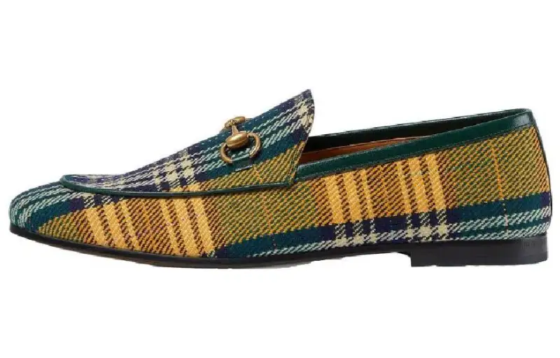 GUCCI Jordaan Men's Casual Shoes Men's Blue Yellow