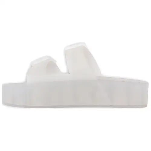 Balenciaga Mallorca Slide Slippers Women's White