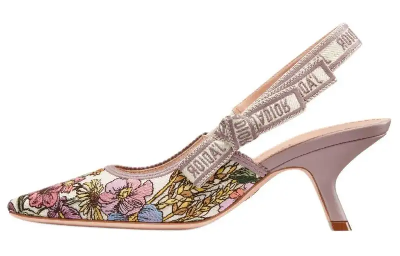 DIOR J'Adior Slim Heel High Heels 6.5cm Women's Nude Pink