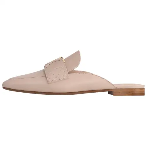 LOUIS VUITTON Closed Toe Slippers Women's Pink