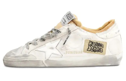Golden Goose Super Star Skateboard Shoes Women's Low Top White