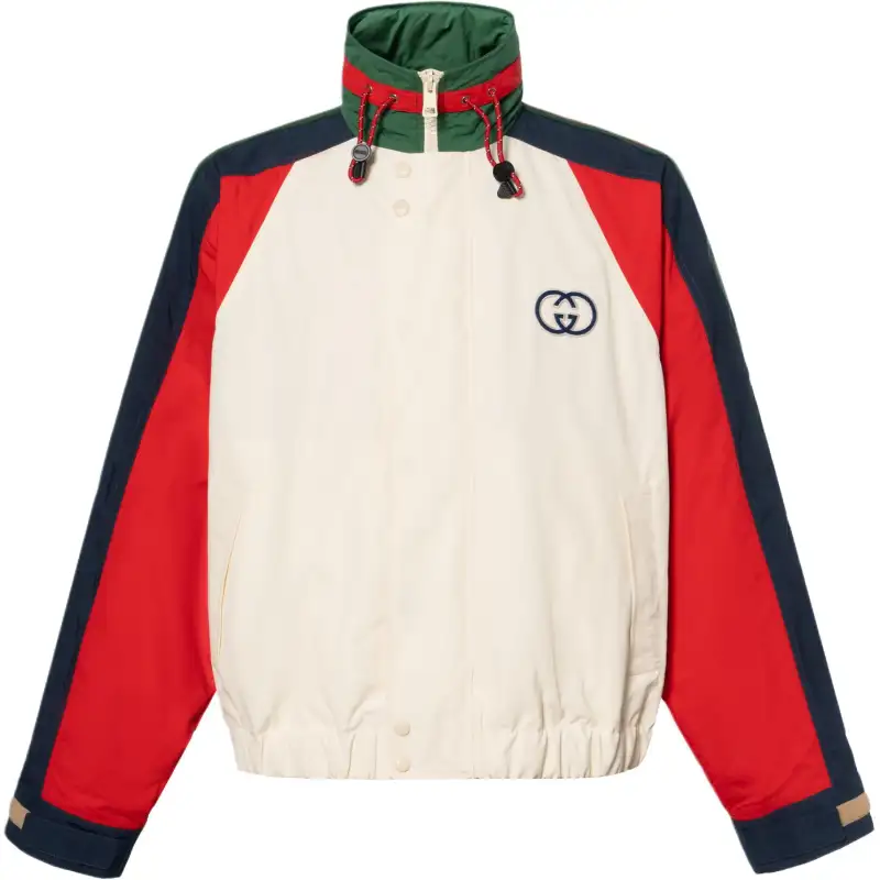 GUCCI Colour-block Bomber Jacket