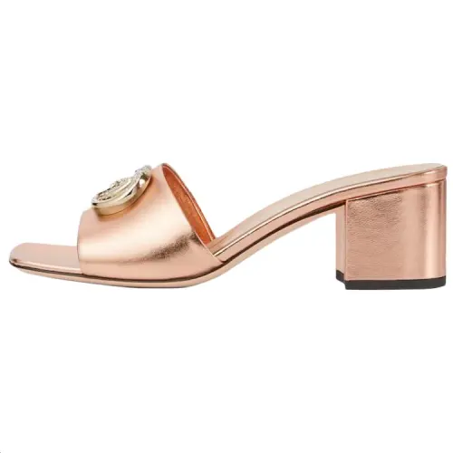 GUCCI Nojum Slide Slippers 5.5cm Women's Pink