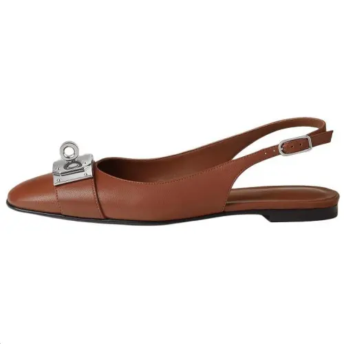 HERMES Innocente Casual Shoes Women's Brown