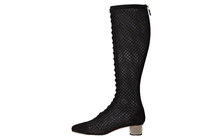 DIOR Naughtily D Knee high Boots Women's Black