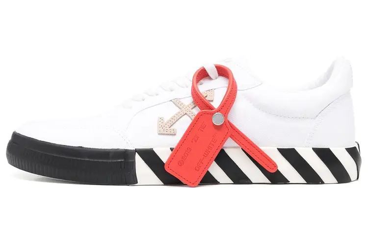 OFF WHITE Vulc Low White Black Sand