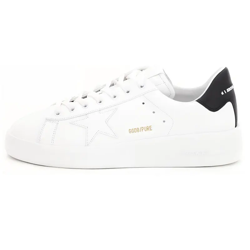 Golden Goose Purestar Cushioning Low top Stylish Skateboarding Shoes Women's White