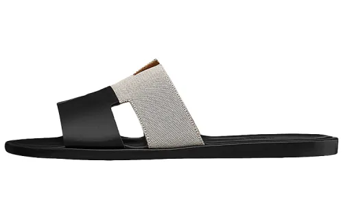 HERMES Izmir Stylish Sandal Men's Black