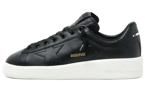 Golden Goose Purestar Stylish Skateboarding Shoes Men's Black