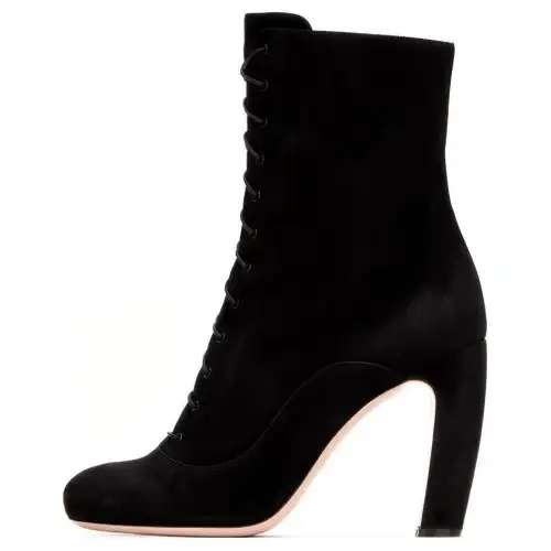 MIU MIU Ankle Boots Women's Black