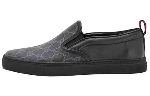 Gucci Gg Supreme Slip-On 'Black'