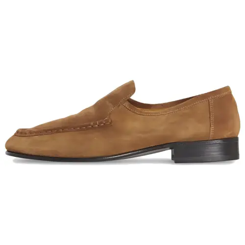 THE ROW New Soft Suede Loafers