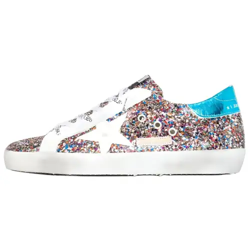 Golden Goose Super Star Skateboard Shoes Women's Low Top Multicolor