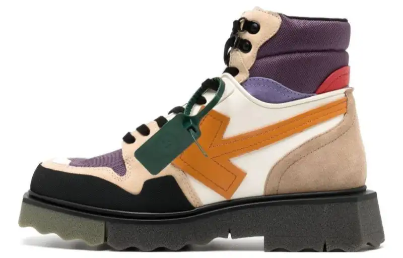 OFF WHITE Hiking Sponge Sneakerboot Multicolour