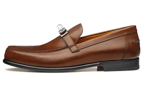 HERMES Destin Men's Casual Shoes Men's Rosewood Brown