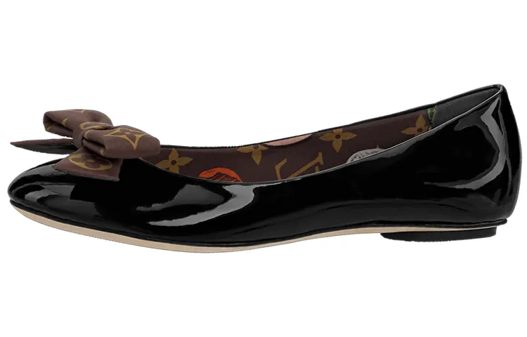LOUIS VUITTON Popi Casual Shoes Women's Black