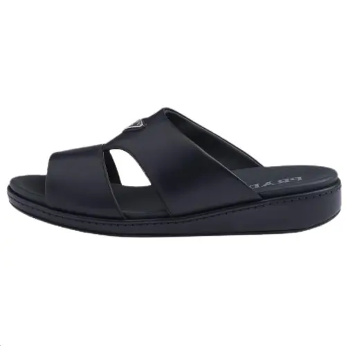 PRADA Slide Slippers Men's Marine Blue