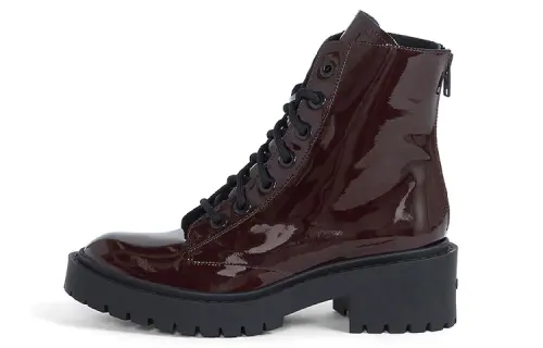 KENZO Ankle Boots Women's Bordeaux Red