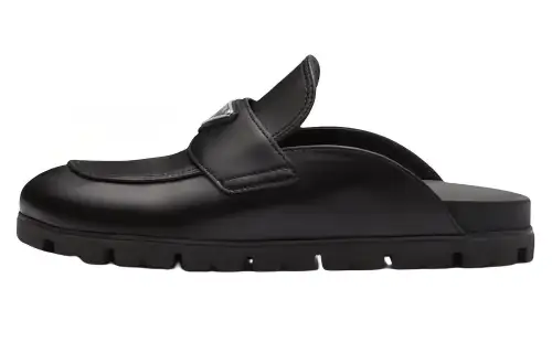 PRADA Closed Toe Slippers Women's Black