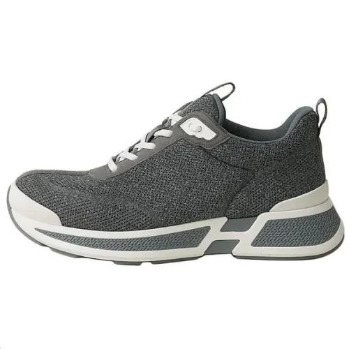 HERMES Heros Suede Low top Casual Shoes Men's Gray