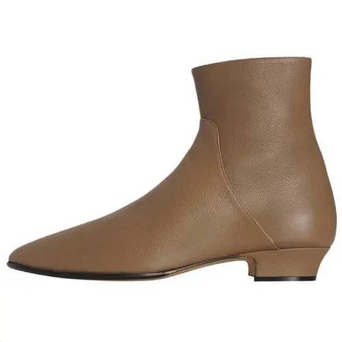 THE ROW Awar Ankle Boots Women's Dark Umber