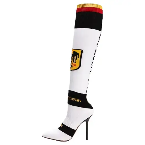 Vetements Knee high Boots Women's White
