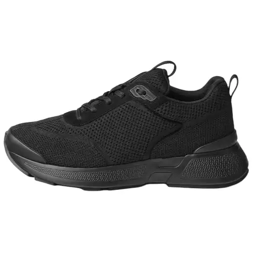 HERMES Heros Low top Casual Shoes Men's Black