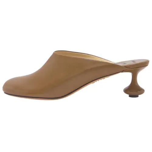 LOEWE Toy Closed Toe Slippers 4.5cm Women's Brown