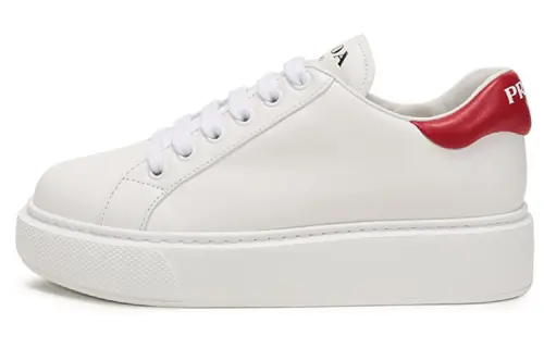 PRADA Low top Skateboard Shoes Women's Pink White