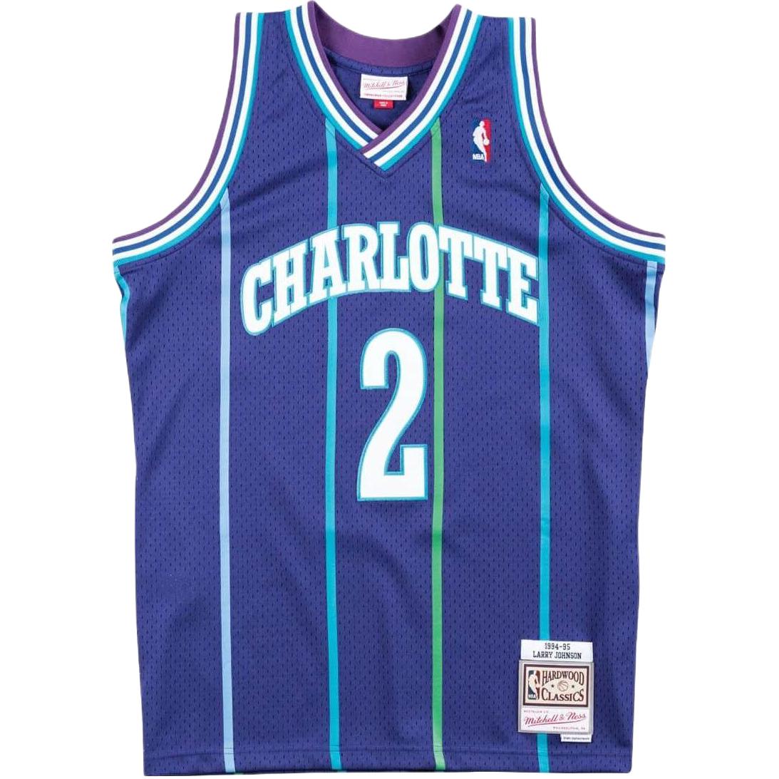 Mitchell Ness x Nba Charlotte Hornets 94 Larry Johnson Swingman Alt tank top