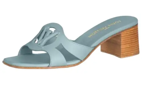 LOUIS VUITTON Isola 45mm Sandals 'Teal' Women's