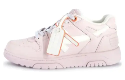 OFF-WHITE Out Of Office leather sneakers Women's