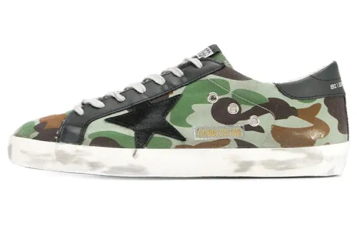 Golden Goose Super Star Stylish Skateboarding Shoes Men's Camouflage