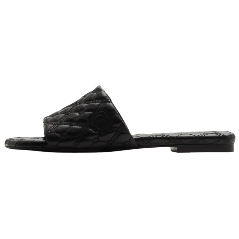 Burberry Slide Slippers Women's Black