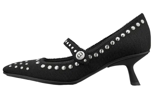DIOR D Clash Slim Heel High Heels Women's Black