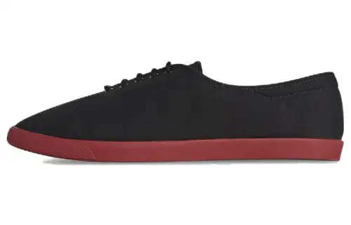 THE ROW Sam Low top Skateboard Shoes Men's Black Red