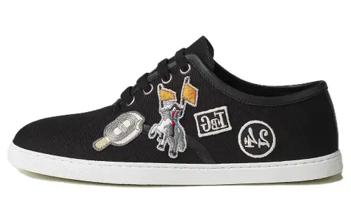 HERMES Innocent Low top Skateboard Shoes Women's Black