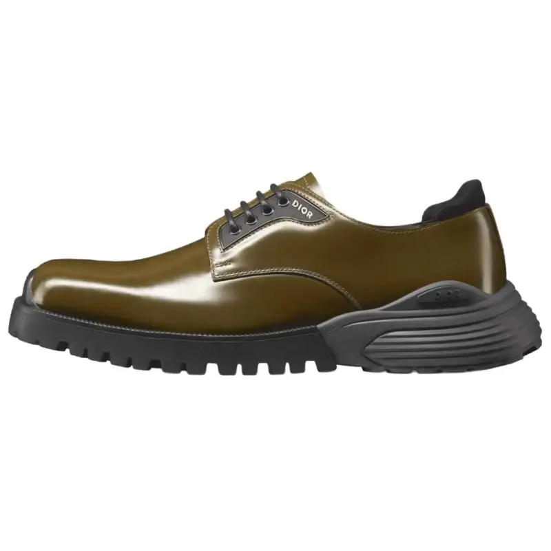 DIOR Combat Dress Shoe Khaki