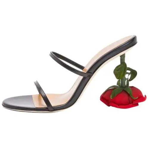 LOEWE Slide Slippers Women's Black