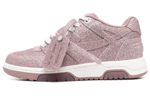 OFF WHITE Out Of Office Low Top Sneaker 'Pink White' Women's