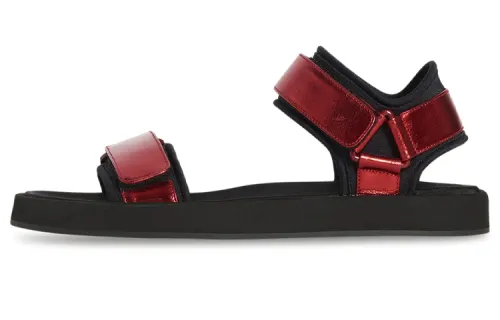 THE ROW Beach Sandals Women's Red Black