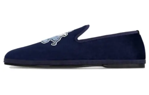 LOUIS VUITTON Met Line Loafers Men's Blue