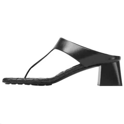Bottega Veneta Quiet Flip Flops Women's Black