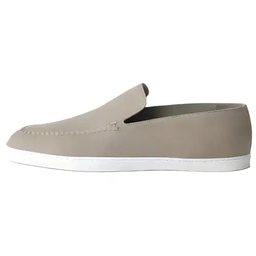 HERMES Julian Loafers Men's Beige