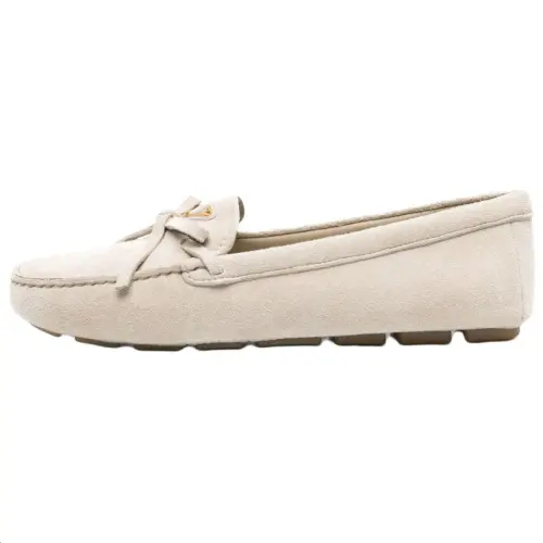 PRADA Triangle Casual Shoes Women's Beige