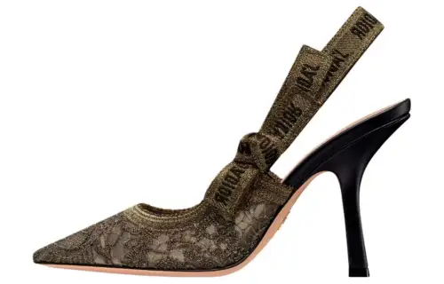 DIOR J'Adior Slim Heel High Heels 10cm Women's Copper