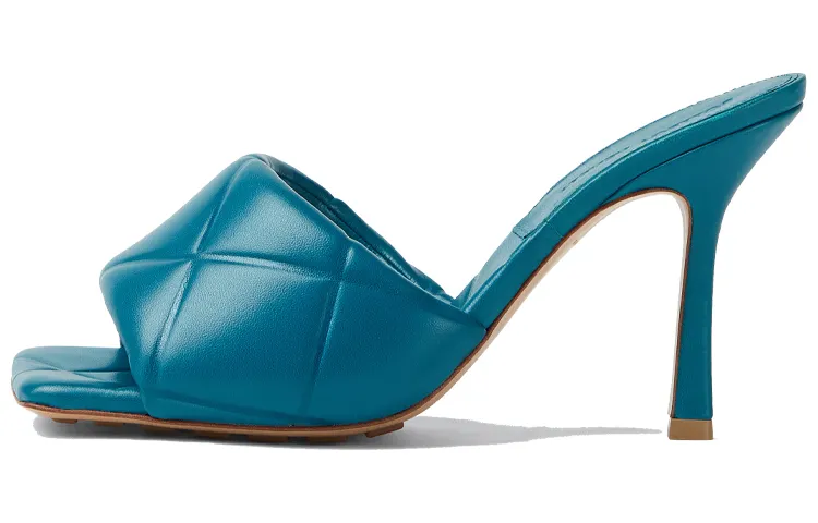 Bottega Veneta Lido Slim Heel High Heels 9cm Women's Duck Green