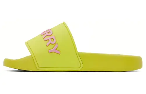 Burberry Slide Slippers Women's Yellow