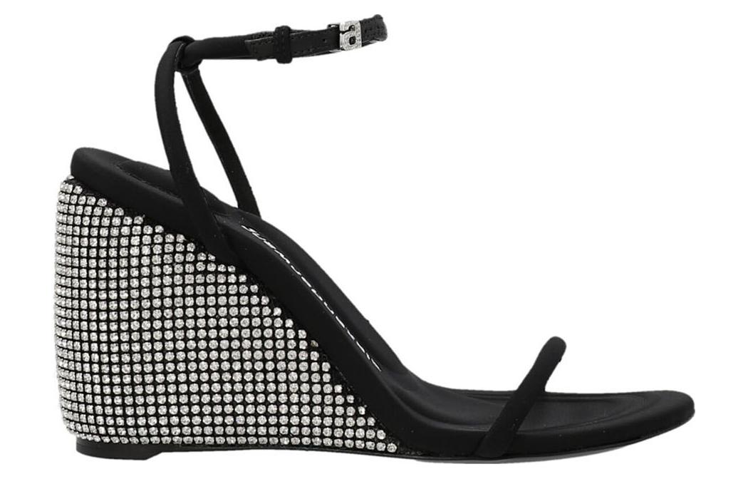 Alexander Wang Dahlia One Strap Sandals 10.5cm Women's Black